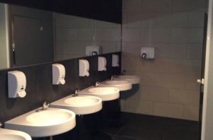Rénovation complète des toilettes du Cinéma Palace à Saint-Mitre-les-Remparts